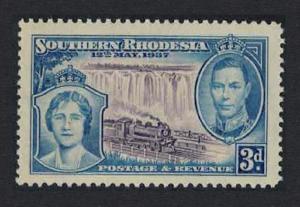 S. Rhodesia Trains Coronation 1v 3d Key Value of the set SG#38