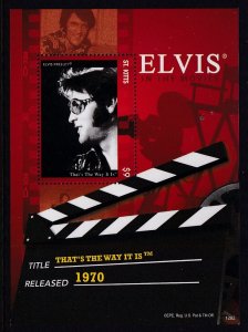 St Kitts 844 Elvis Souvenir Sheet MNH VF