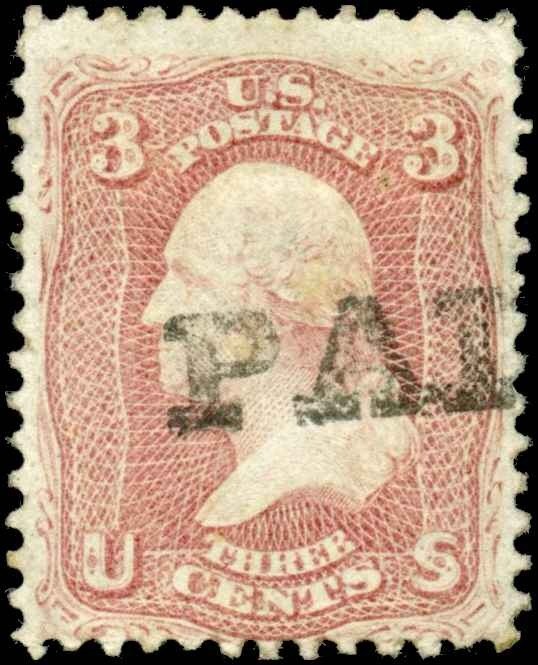 U. S. Scott #65 - Used - Graded Fair (SL01-0001-03-01)