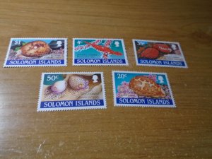 Solomon Islands   #  666-70  MNH