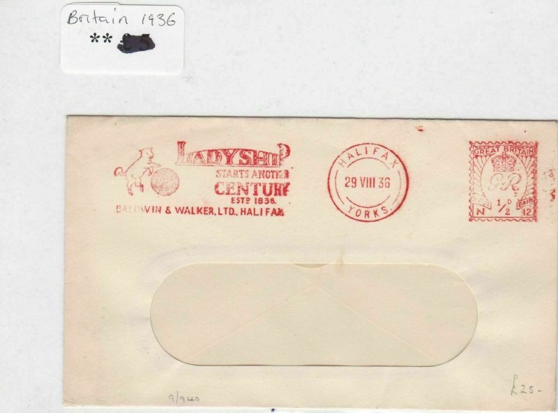 britain 1936 stamps cover Ref 8992