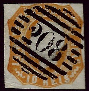 Portugal SC#13 Used F-VF SCV$40.00...Would fill a great Spot!