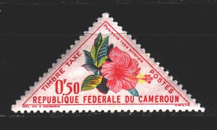 Cameroon. 1963. P35 from the series. Flowers, flora. MNH.