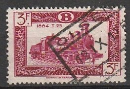 Q313 Belgium Parcel Post & Railway Stamp Used lot#190925-1