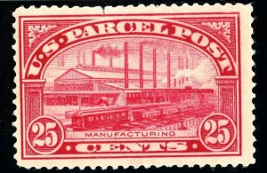 USAstamps Unused FVF US 1912 Parcel Post Manufacturing Scott Q9 OG MNH Tear