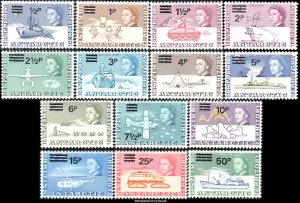 British Antarctic Territory Scott 25-38 Mint never hinged.