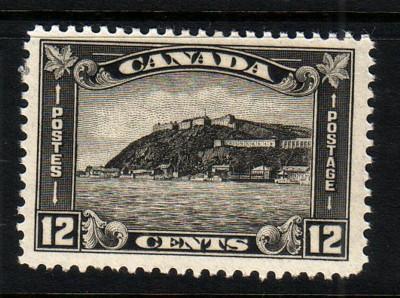 Canada Sc 174 1930 12c Quebec stamp mint