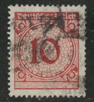Germany Scott 325 Used 1923  stamp