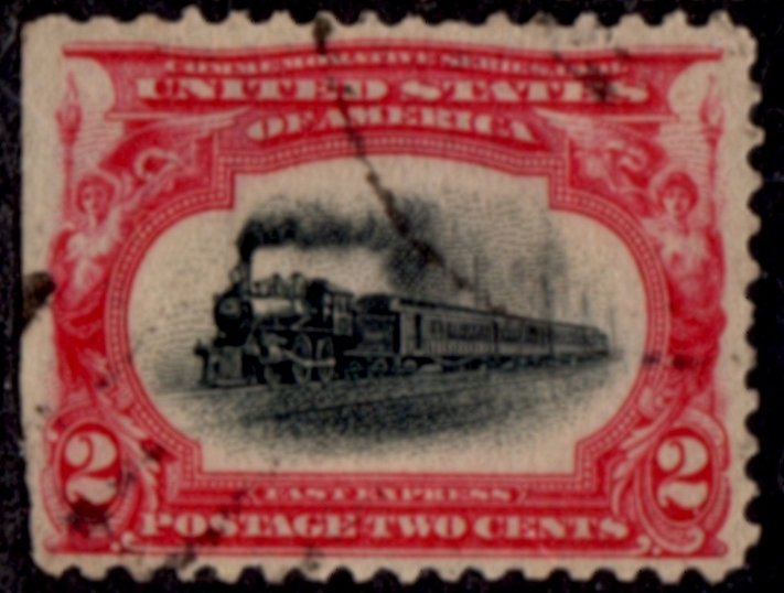 US Scott #295 - Pan-American Exposition 1901 Perf 12 w/ #191 Water Mark CV~$1