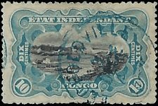 BELGIAN CONGO   #18 USED (5)