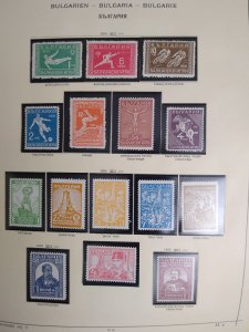 collection in album Bulgaria mostly complete to 1969 CV $3967