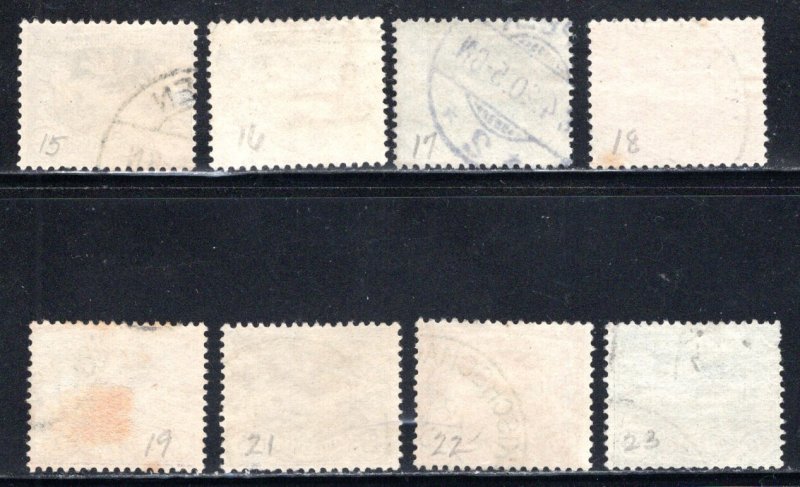 Upper Silesia #15-23   Used,  F/VF  CV:  $9.60  ....  6800068