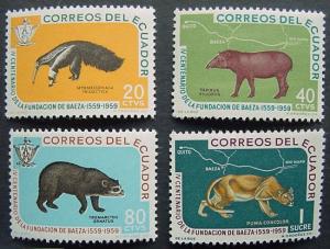 Ecuador, Scott 657-660, MNH set