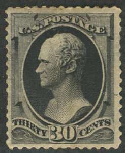 USA #165 VF OG Hr, nicely centered, fresh! Retail $3750