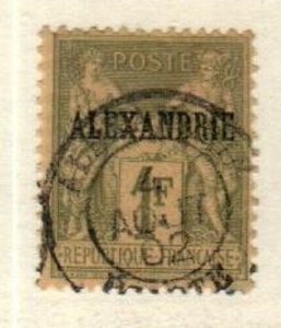 French Offices in Egypt: Alexandria Scott 13 Used [TH1064]