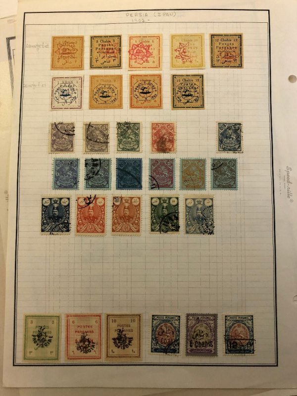 IRAN - EXCELLENT COLLECTION WITH BETTER FIRST ISSUES  - 415865