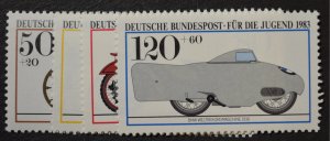 Germany Sc # B605-608, VF MNH