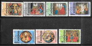 Grenada  #772-778  Christmas 1976 (U) CV$1.90