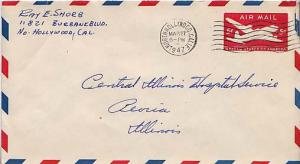 United States, Postal Stationery, Airmail, California