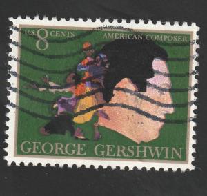SC# 1484 - (8c) -  George Gershwin, used single