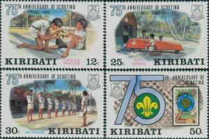 Kiribati 1982 SG189-192 Scouting set MNH