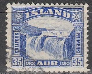 Iceland #172 F-VF Used CV $16.00  (S1822)