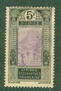 FRENCH GUINEA 103 MH (RL) 2598 CV $16.00 BIN $7.50