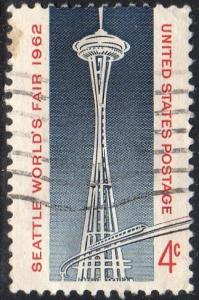 United States 1196 - Used -Space Needle (1962) +