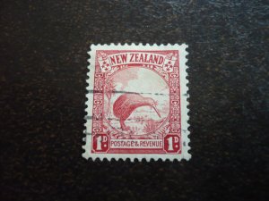 Stamps - New Zealand - Scott# 186 - Used Part Set of 1 Stamp