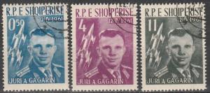 Albania #604-6    F-VF Used  CV $18.00  (A14582)