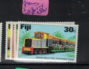Fiji Island Train SG 361-4 MNH (8ewn)