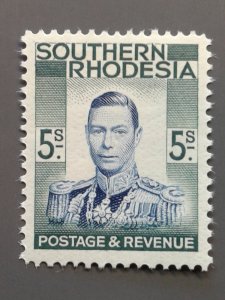 Southern Rhodesia 54 F-VF MH. Scott $ 13.00