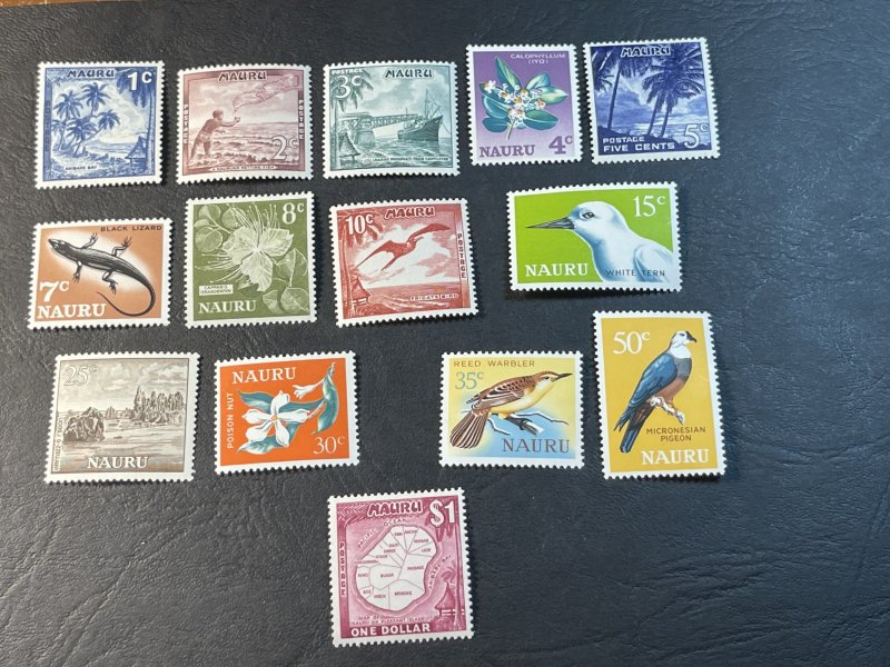 NAURU # 58-71-MINT/NEVER HINGED-----COMPLETE SET------1966