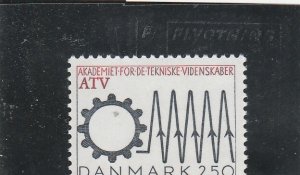 Denmark  Scott#  839  MNH  (1987 Danish Academy of Technical Sciences)