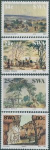 South West Africa 1987 SG471-474 Landscape Paintings set MLH