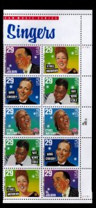 ALLY'S STAMPS US Scott #2849-53 29c Popular Singers [10] MNH [FP-39]