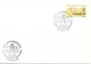 URUGUAY 1994 32 ANNIVERSARY SCOUT GROUP ARMONIA SPECIAL CANCEL ON COVER