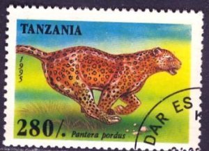 Tanzania 1995: Sc. # 1427; Used CTO Single Stamp