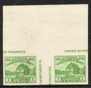 Cat. # 766a horizontal pair, MNH.