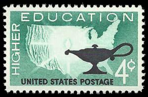 # 1206 MINT NEVER HINGED HIGHER EDUCATION     VF+