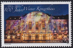 Austria - 2013 - Scott #2443 - MNH - Vienna Concert House