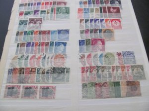 GERMANY 1920S-1940S MOSTLY USED LOT  MANY SETS (124)