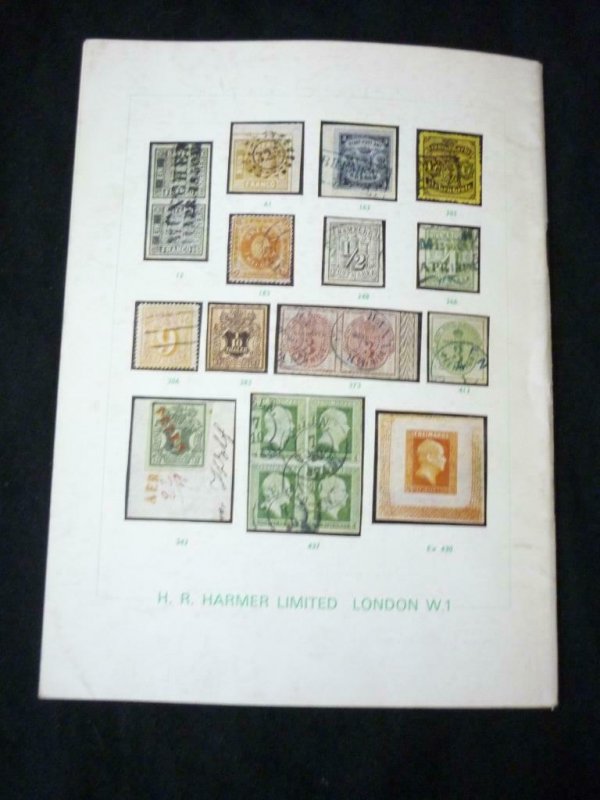 HARMER AUCTION CATALOGUE 1966 BAVARIA BREMEN HAMBURG HANOVER PRUSSIA 'GERRISH'