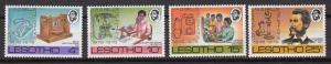 Lesotho - 1976 Centenary of the first telephone Sc# 217/220 - MNH (2281)