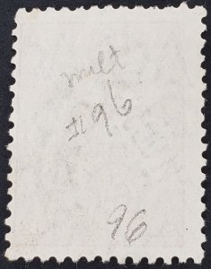 Australia, Scott #96, AVG-F used, heavy cancel