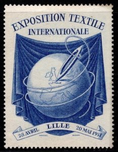 1951 France Cinderella International Textile Exposition April 28 - May 20, 1951