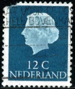 NETHERLANDS #345, USED FAULT - 1954 - NETHER046NS11