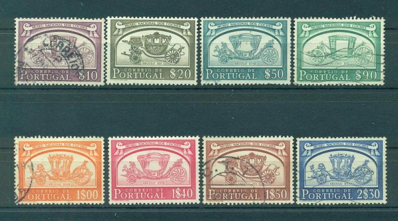 Portugal sc# 739-746 used & mh cat value $13.00