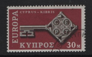 Cyprus  #315  cancelled  1968  Europa  30m