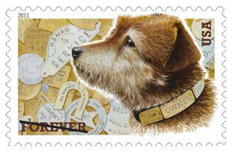 Owney The Postal Dog Sheet of 20 - Stamps Scott 4547